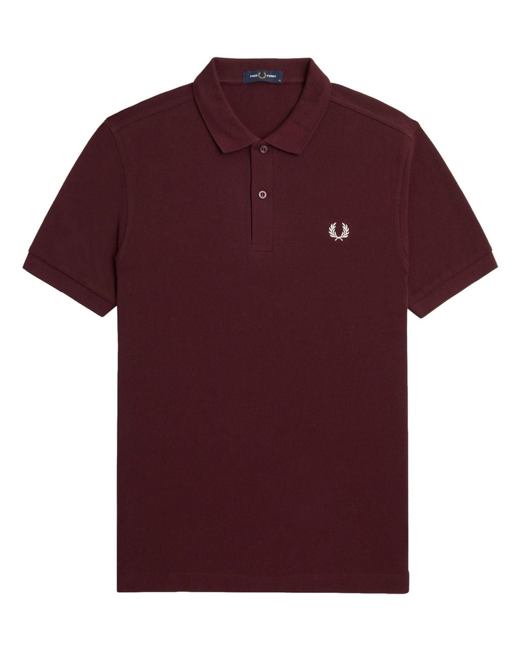 Fred Perry Red Polo With Logo for men
