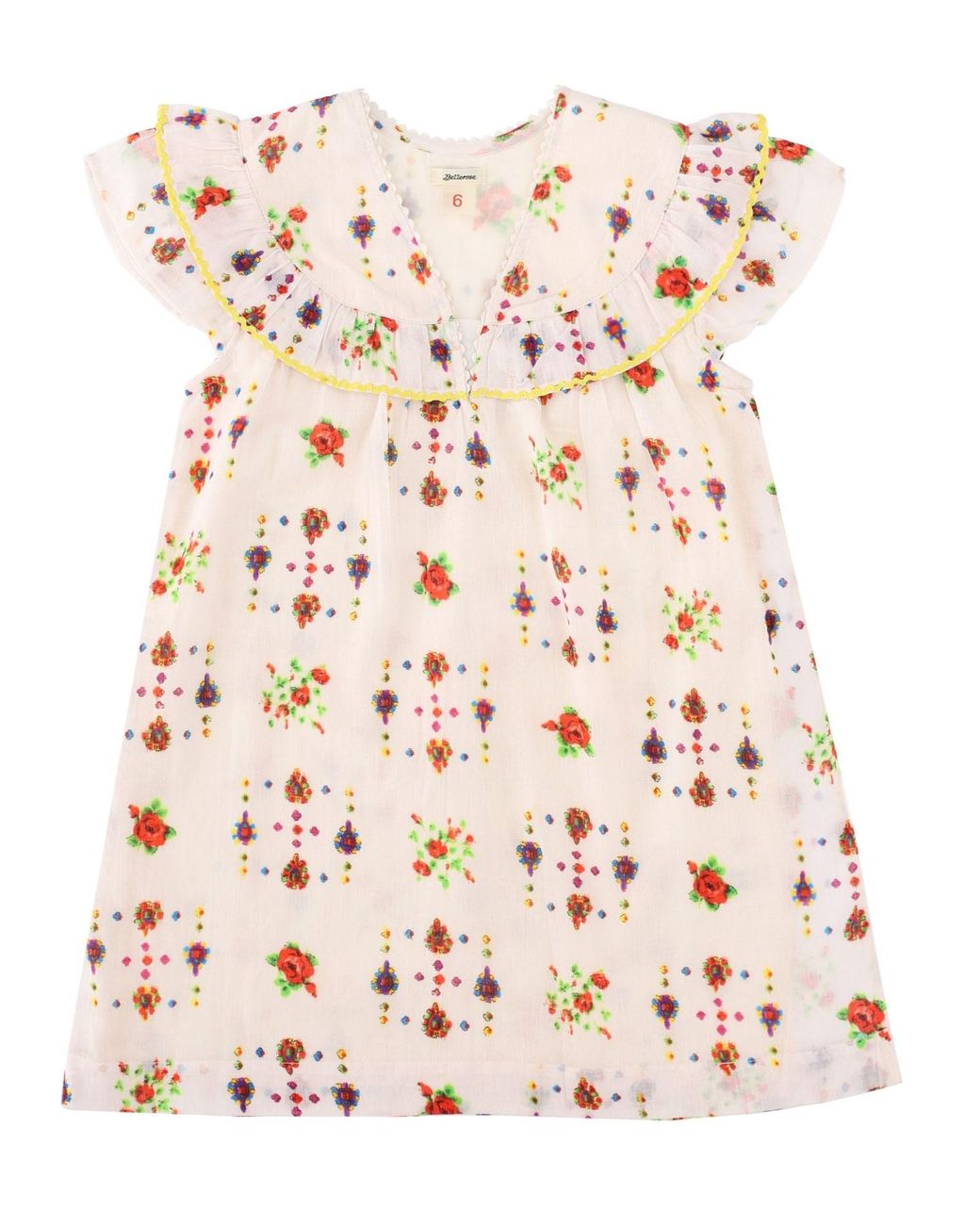 Bellerose Natural Printed Dress