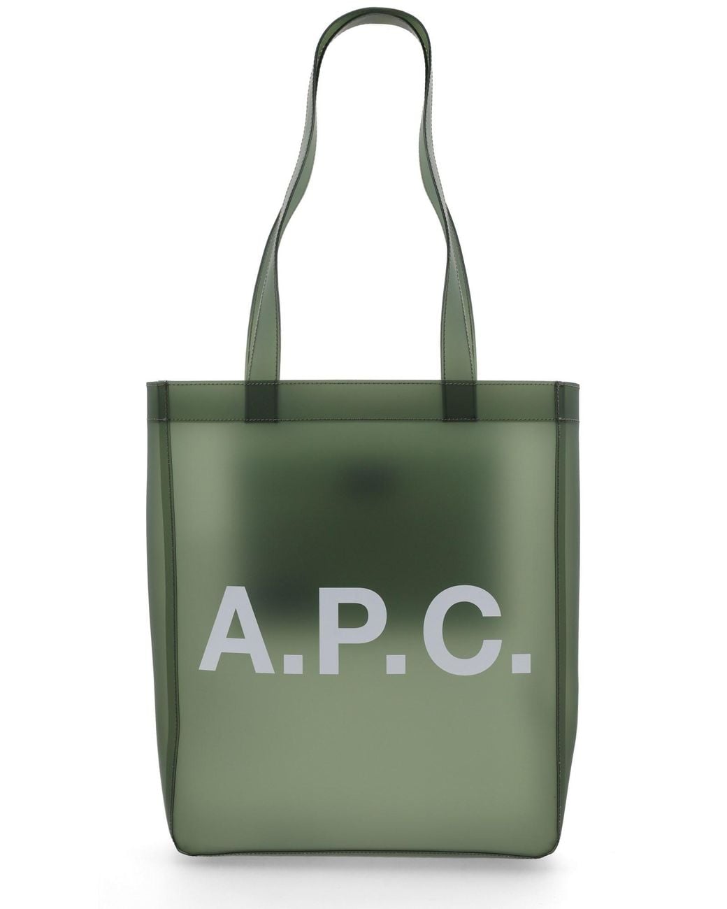 A.P.C. Green "Lou" Tote Bag