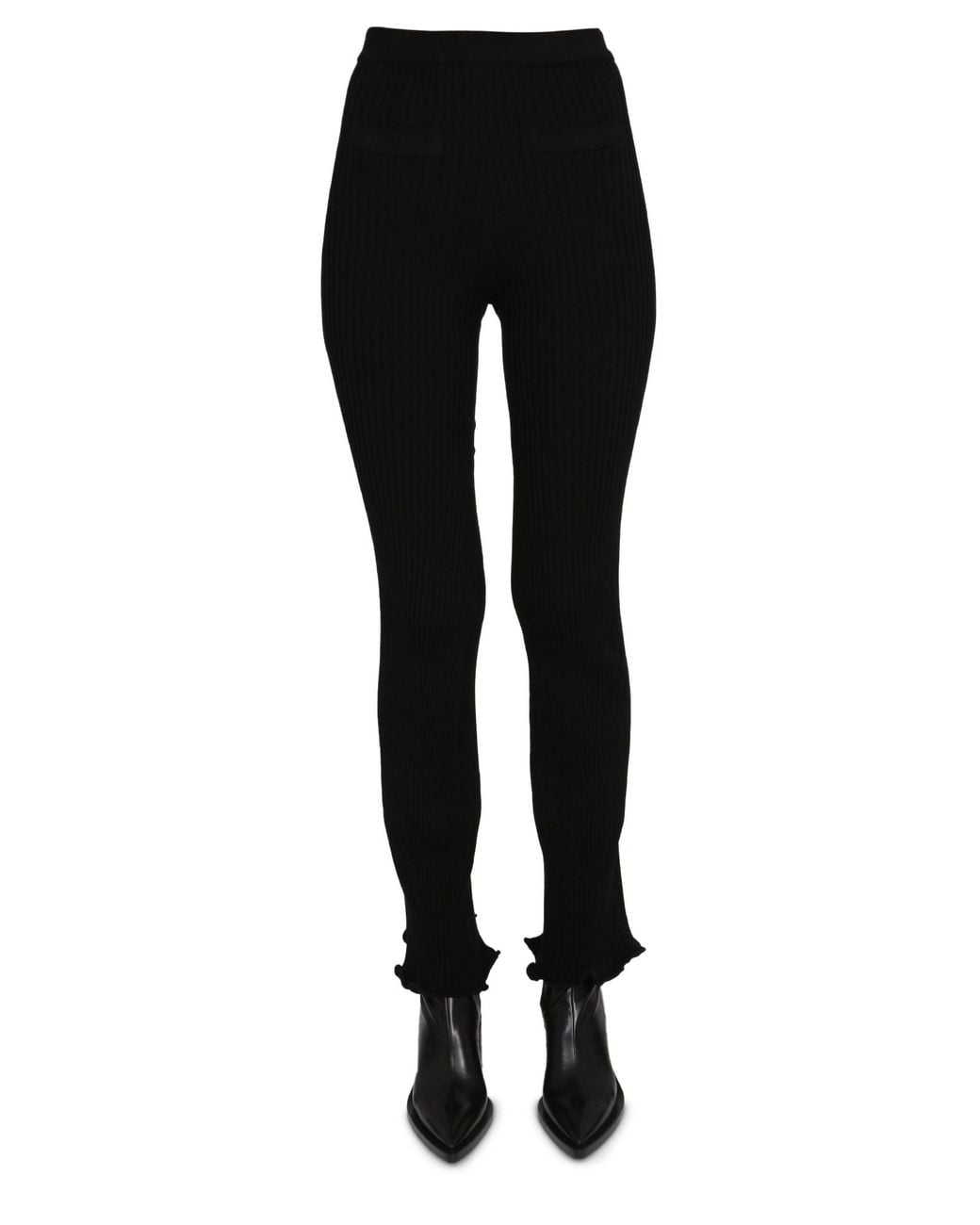 Rabanne Black Flare leggings.