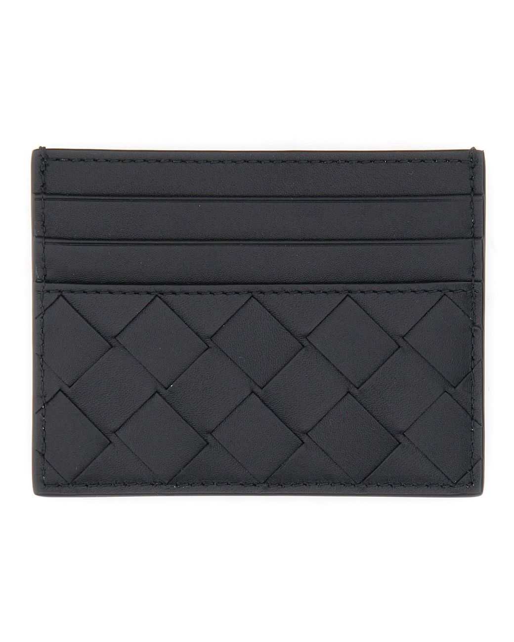 Bottega Veneta Black Portacarte Di Credito for men