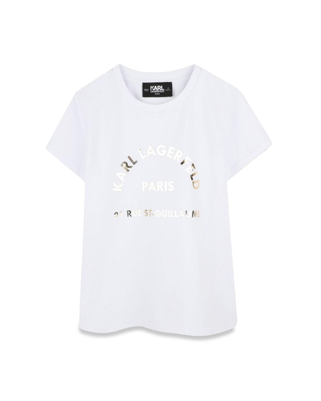 Karl Lagerfeld White T-Shirt