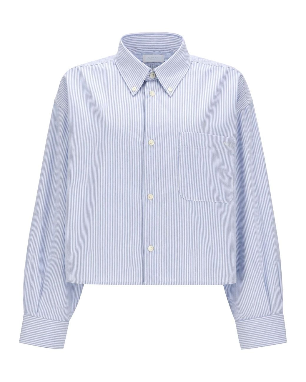 A.P.C. Blue A. P.C. Camicia "Sophia"