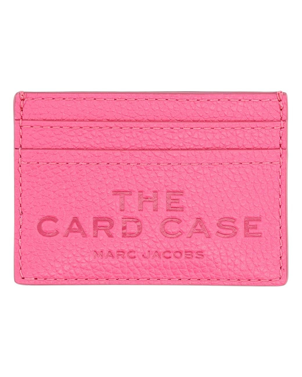 Marc Jacobs Pink "The Card Case" Card Case