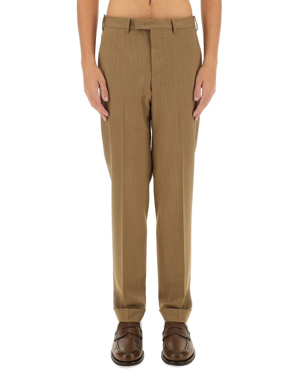 PT Torino Natural Straight Leg Pants for men