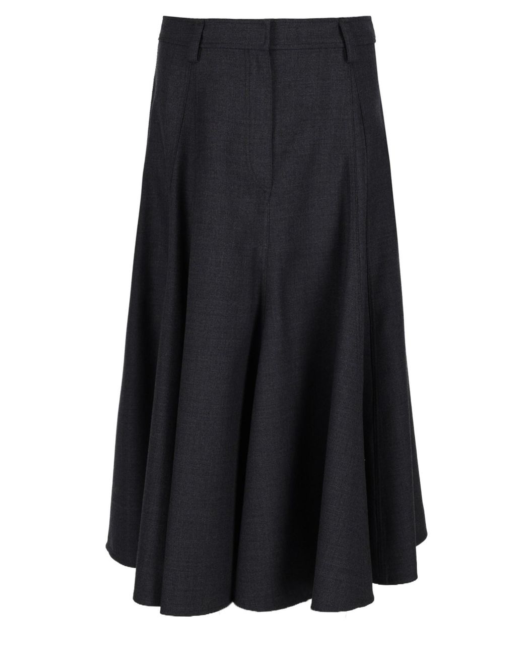 Brunello Cucinelli Black Gonna Midi