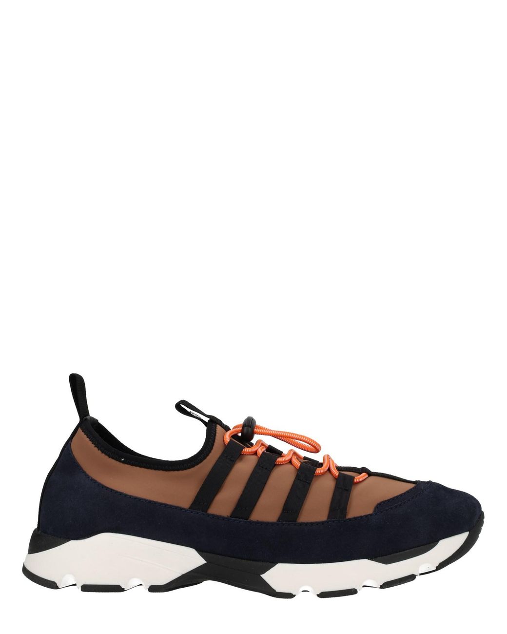 Marni Blue Low-Top Lace-Up Sneakers