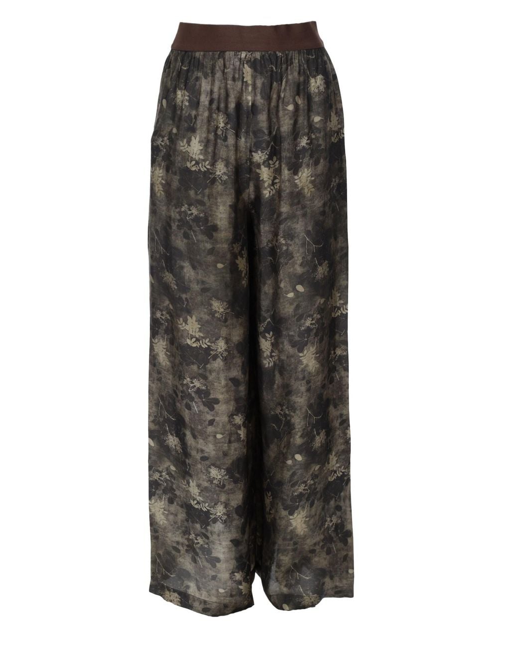 Uma Wang Gray Pantalone Ampio