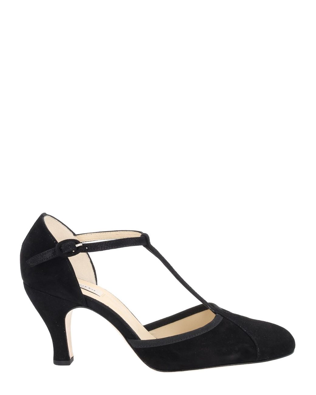 Repetto Black T-Strap "Baya"
