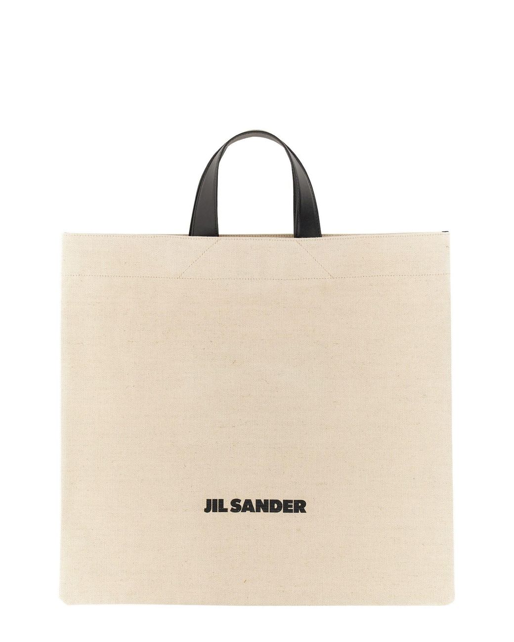 Jil Sander Natural Medium Tote Handbag