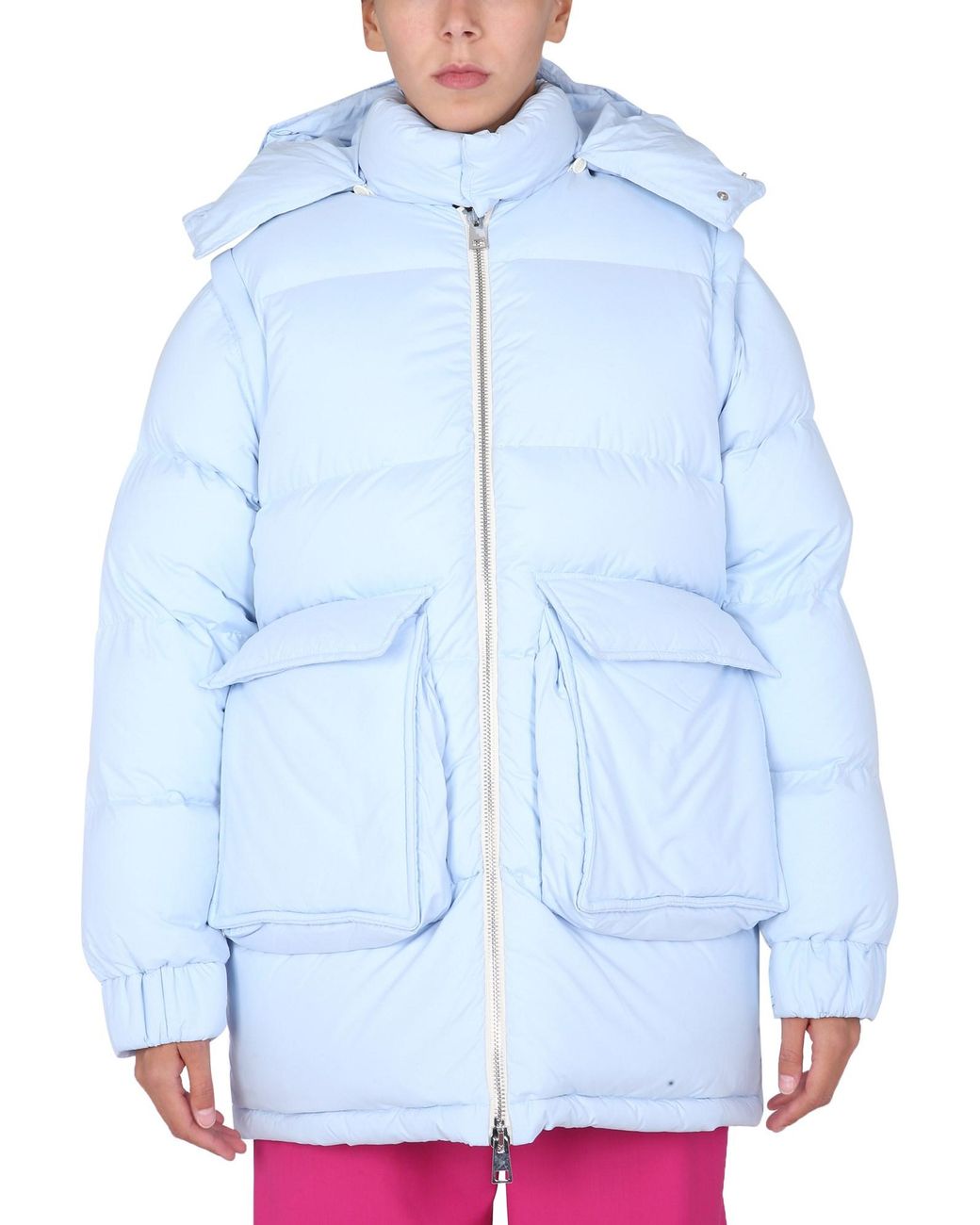 SUNNEI X ELEONORA BONUCCI Blue "Puffy" Down Jacket