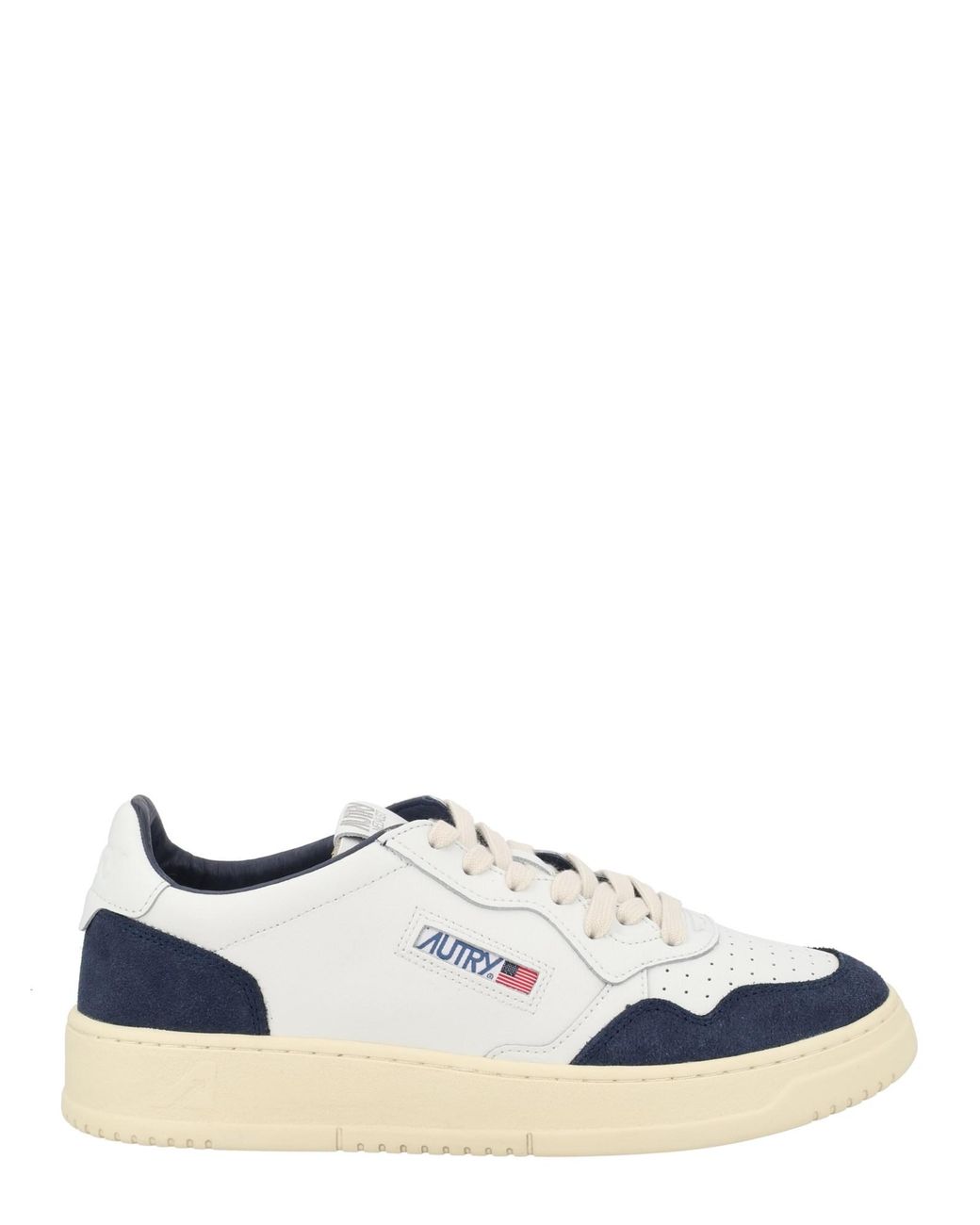 Autry White Sneaker "Medalist Low" for men