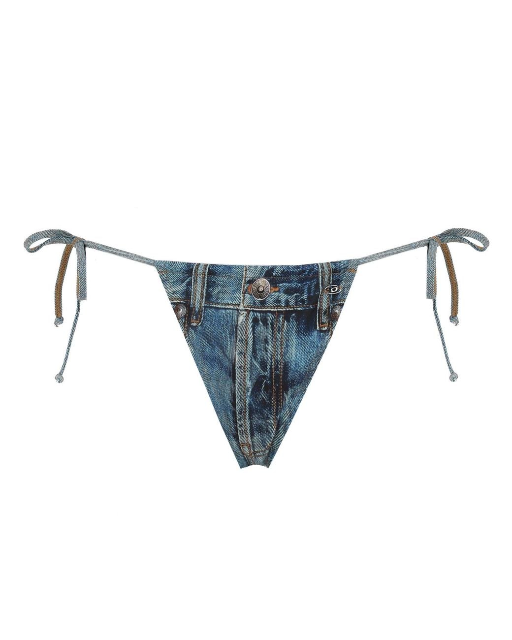 DIESEL Blue Slip Bikini "Tatiana"