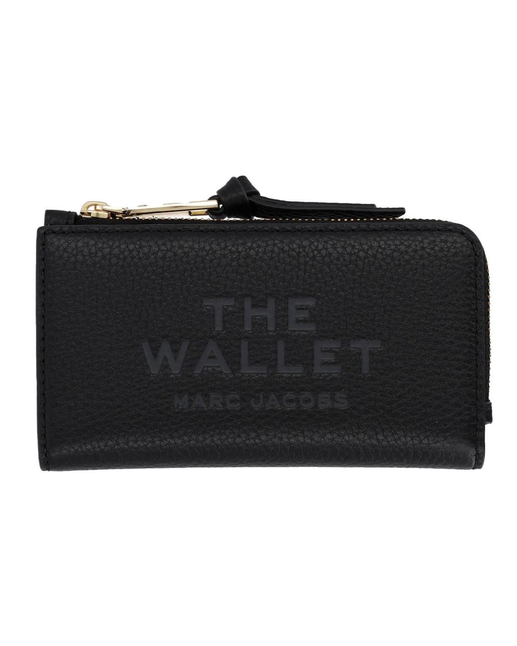 Marc Jacobs Black Portafoglio "The Leather Slim Wallet"