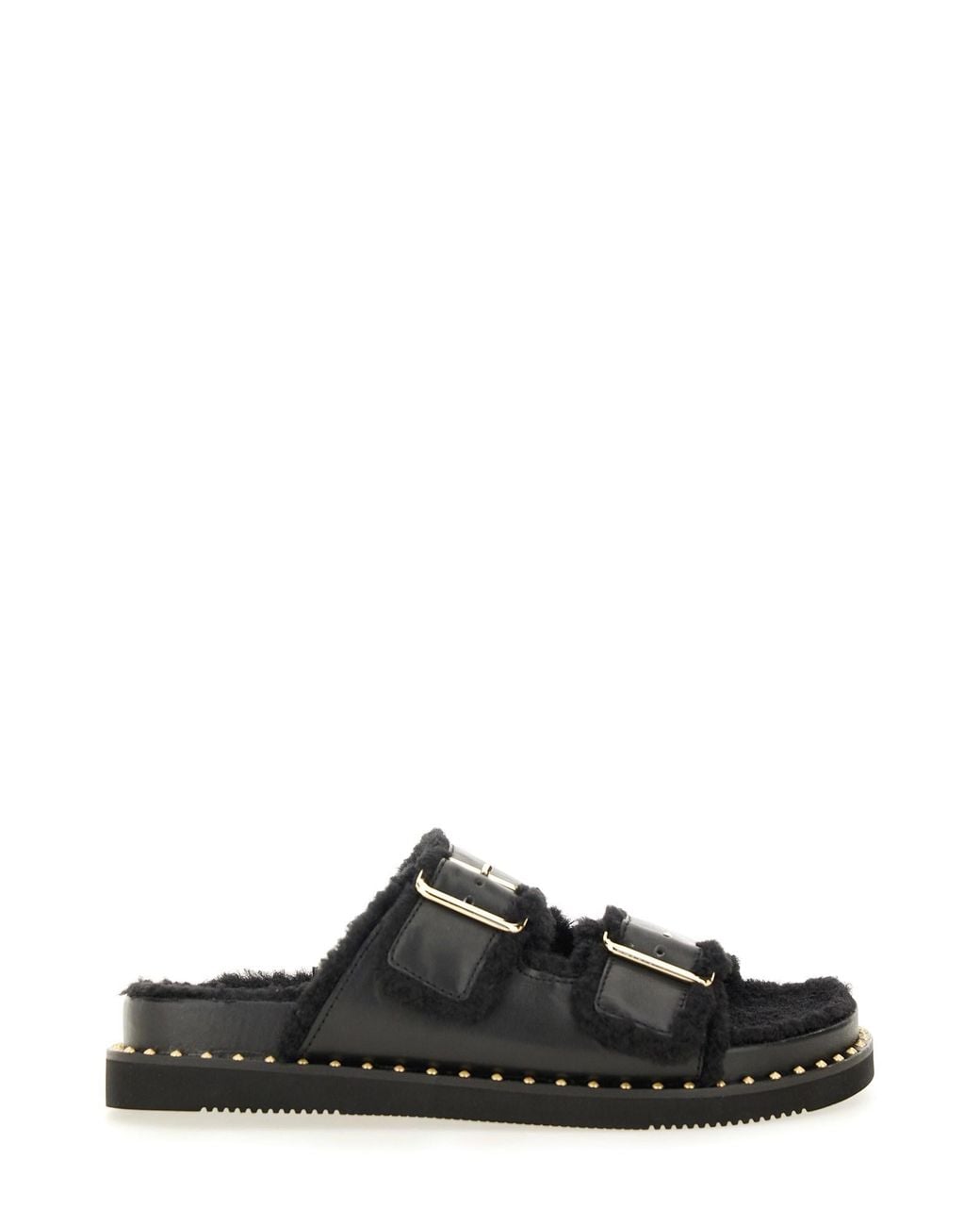 Ash Black Utah Bis" Sandal
