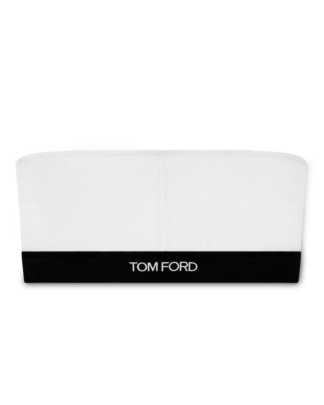 Tom Ford White Bandeau "Signature"