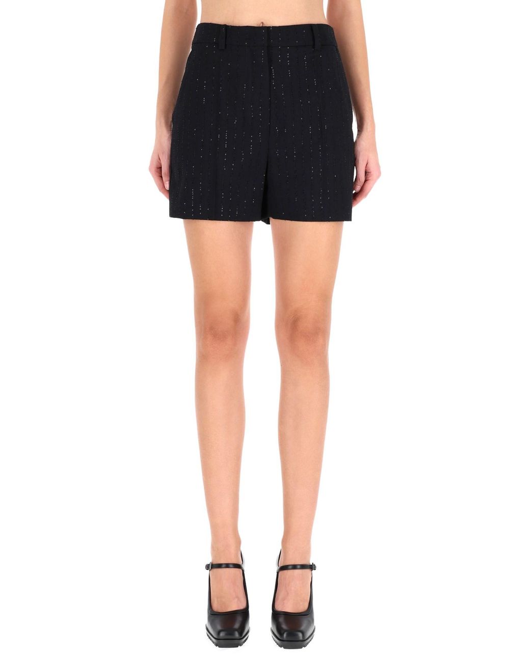 Max Mara Black Shorts Siberia