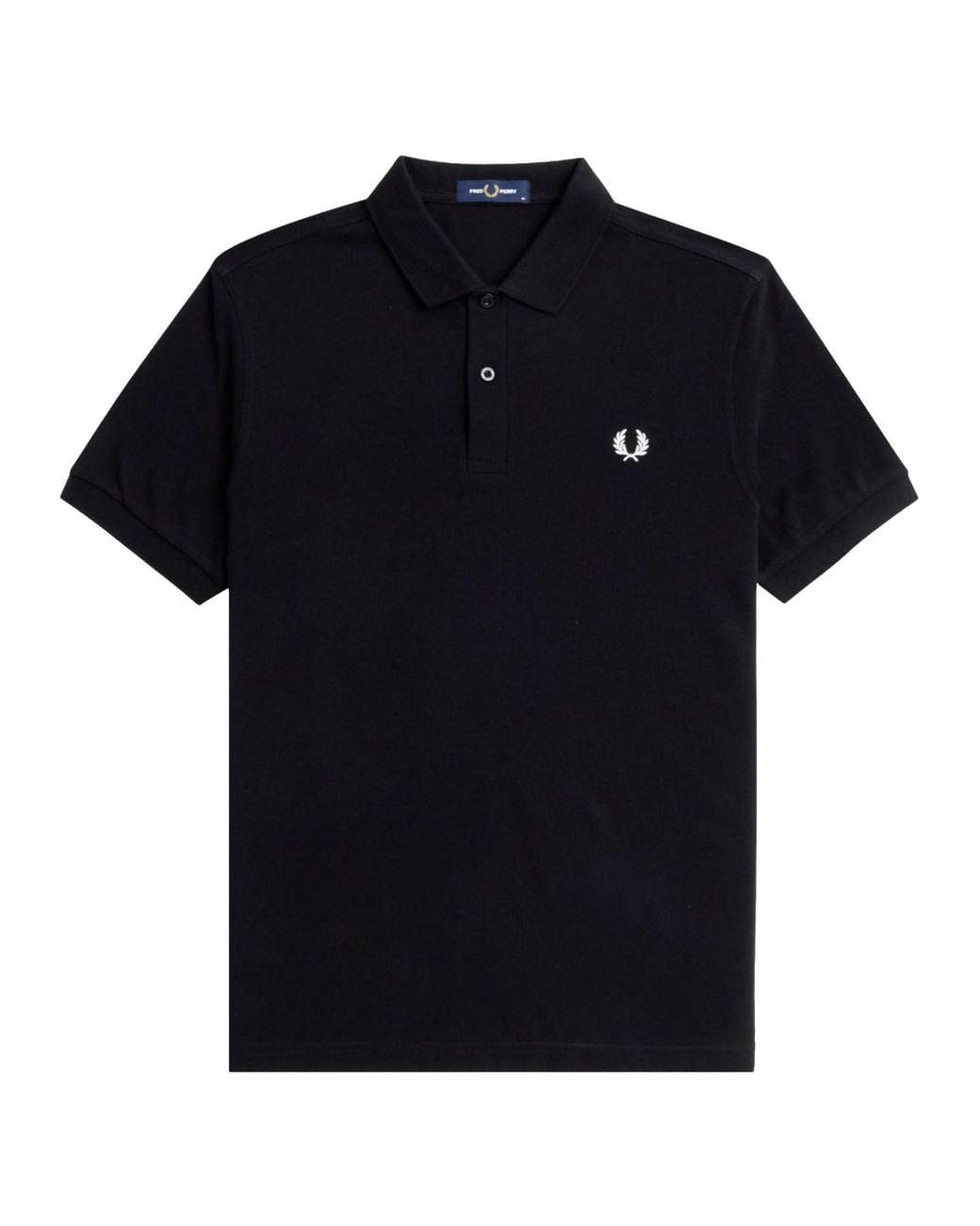 Fred Perry Black Polo Con Logo for men