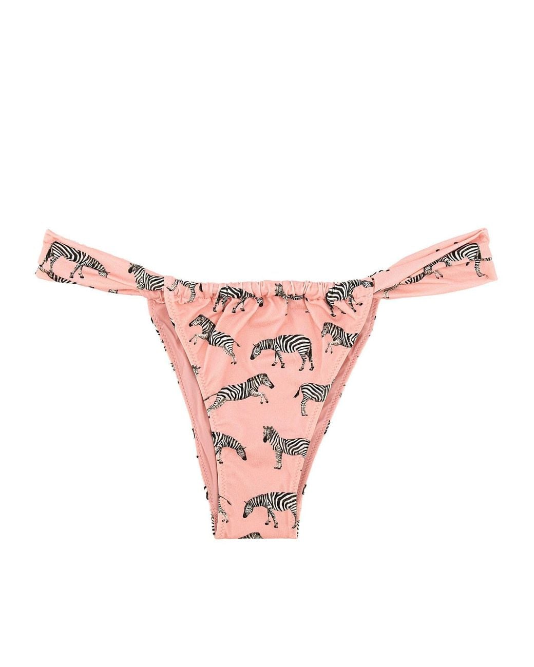 Mc2 Saint Barth Pink Noelle Bikini Bottom Polyamide Elastane Swim Shorts