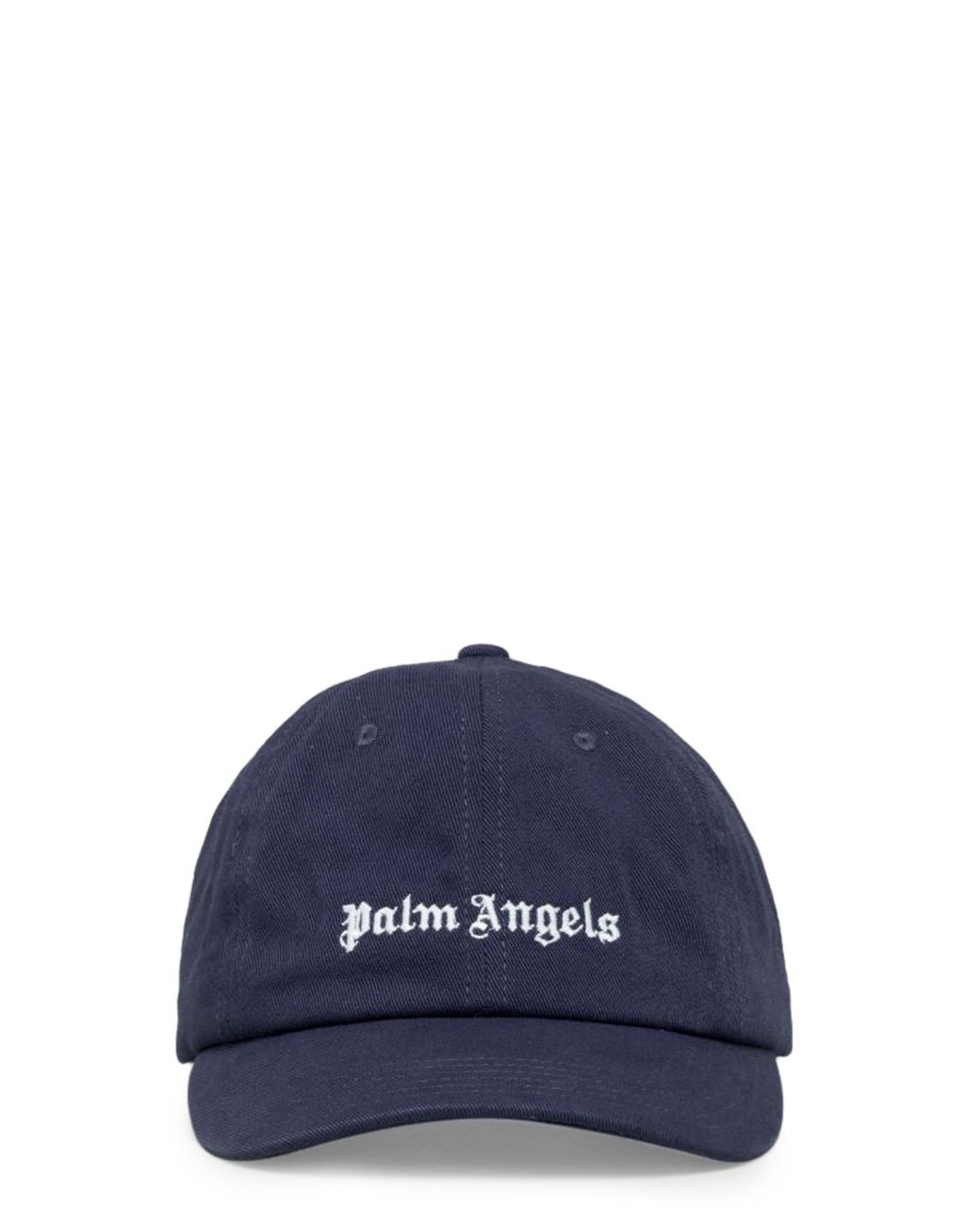 Cappello Con Logo di Palm Angels in Blue