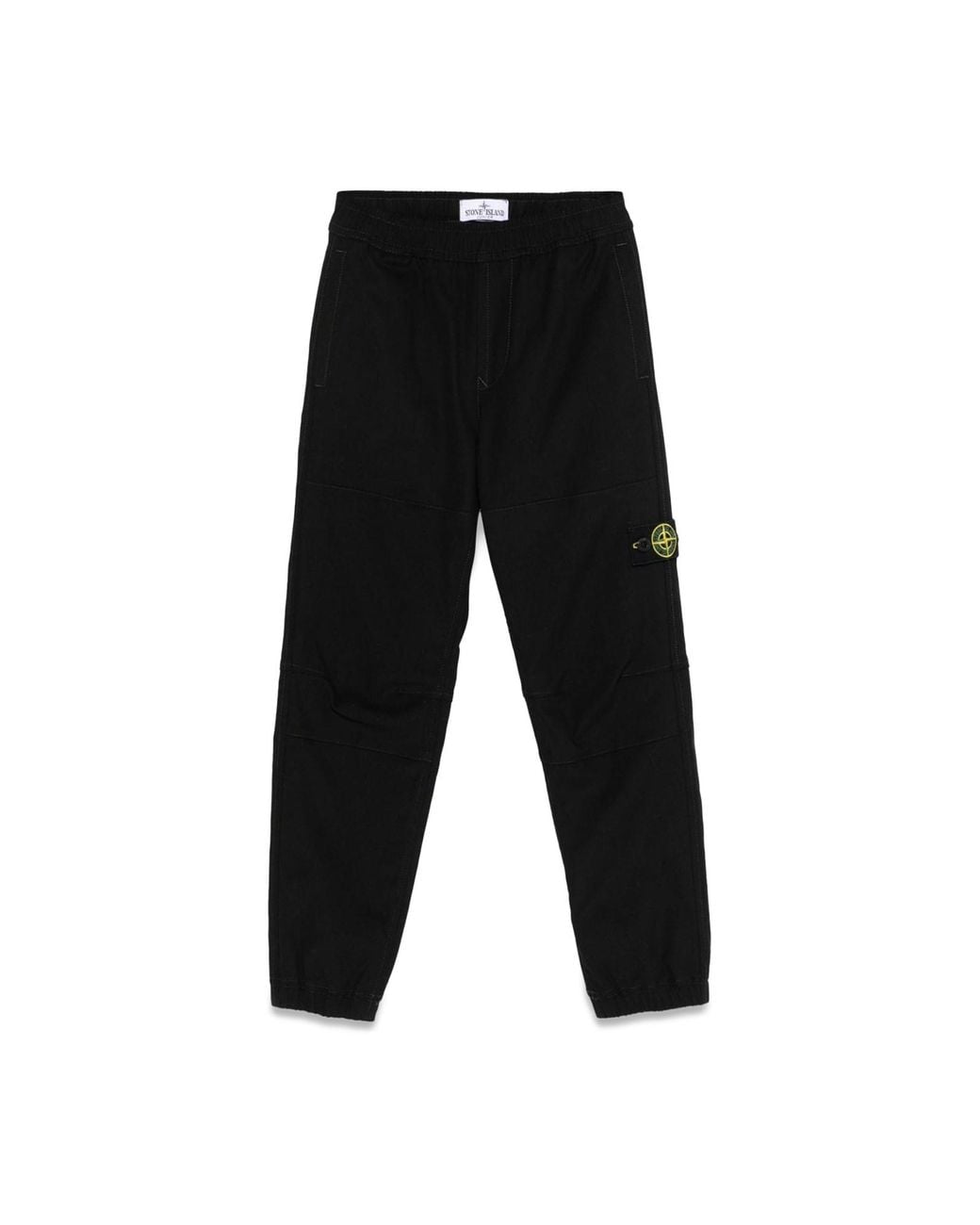 Stone Island Black Loose Pants