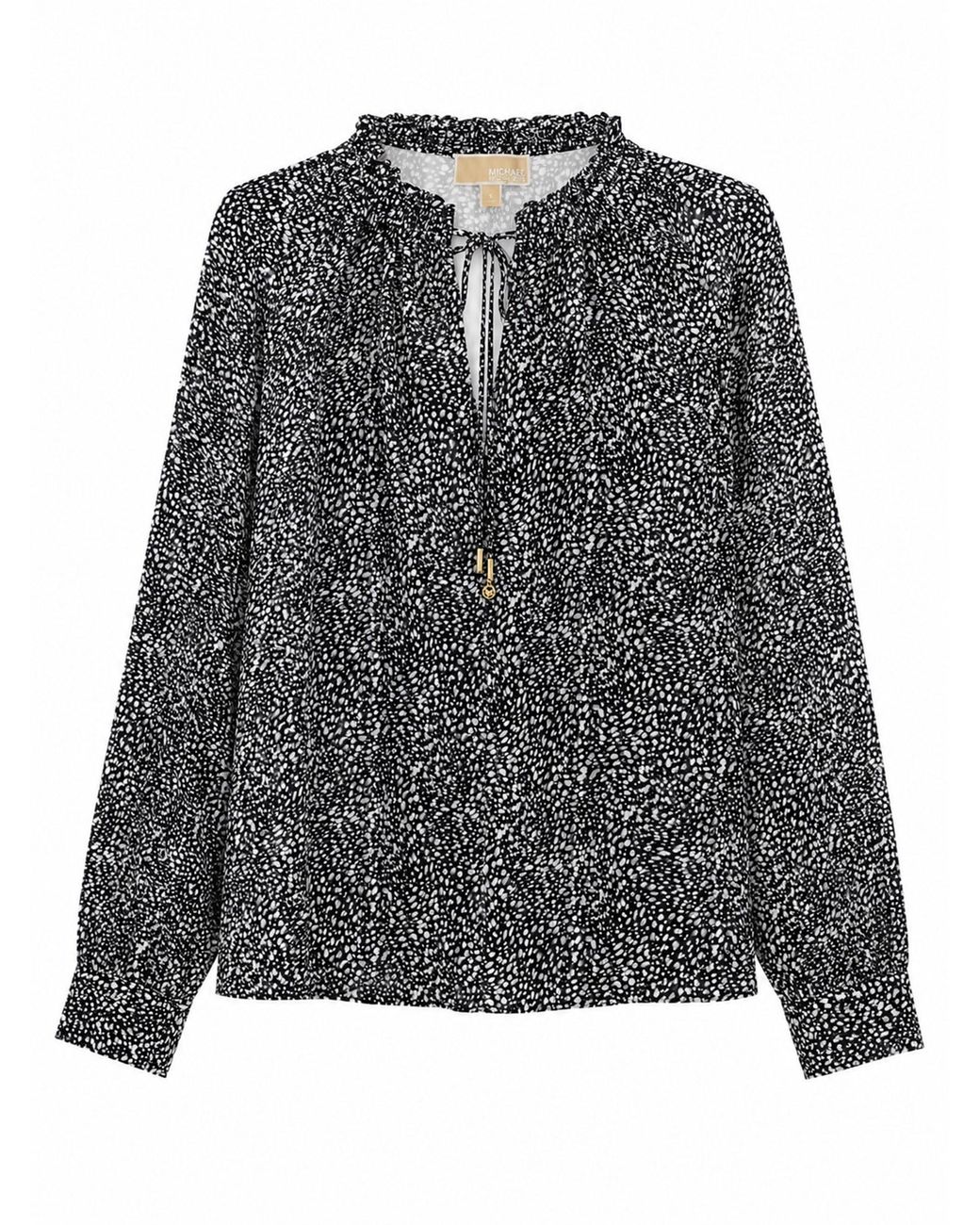 MICHAEL Michael Kors Gray Blusa