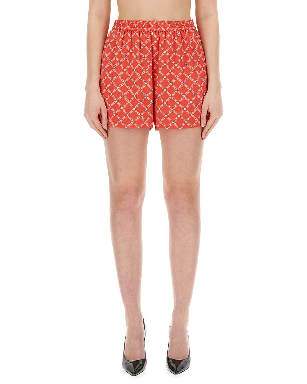 MICHAEL Michael Kors Red Shorts With Logo