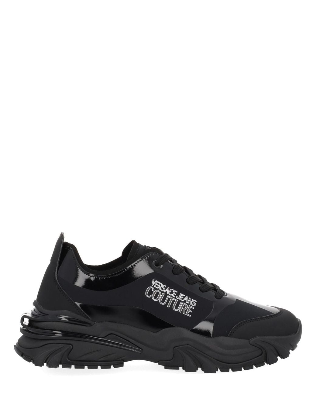 Versace Jeans Couture Black "New Trail" Sneaker for men