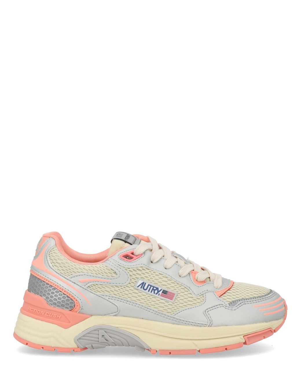 Autry White Hyperway Mesh/Mirror