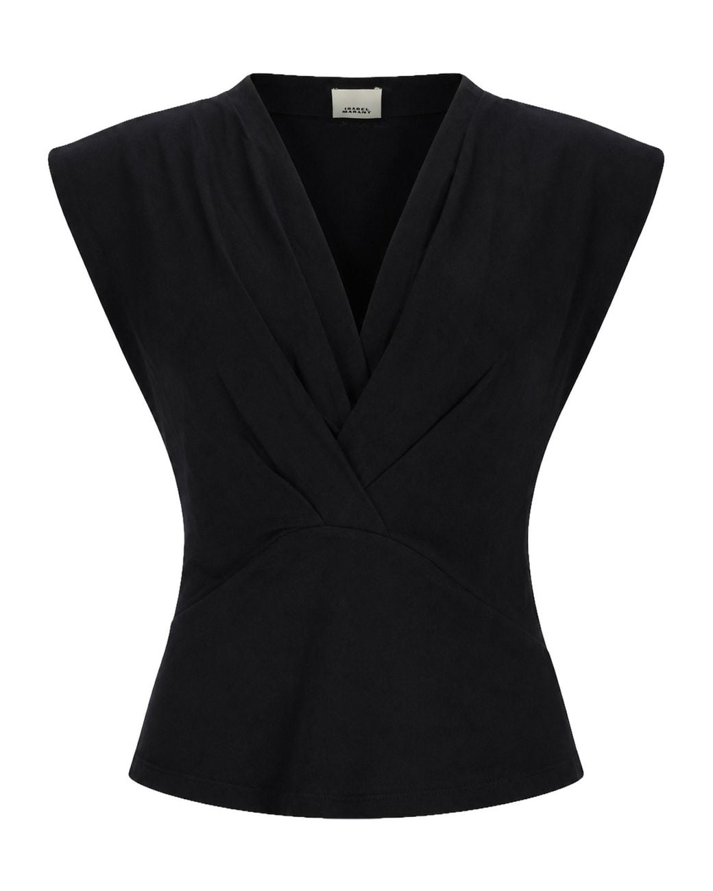 Isabel Marant Black T-Shirt "Nadrine"