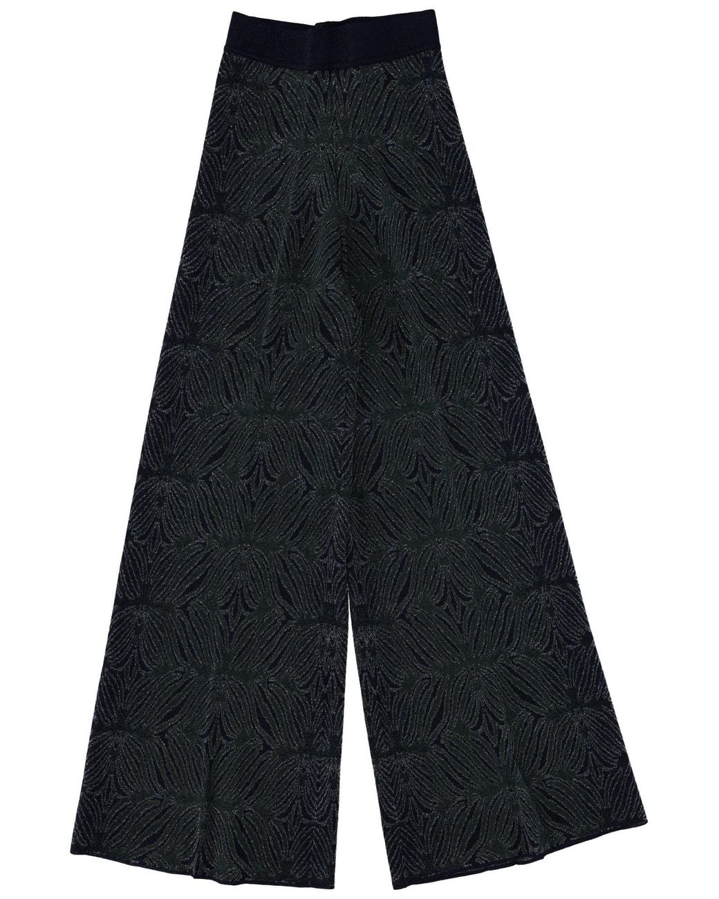 Circus Hotel Blue Pants With Pattern
