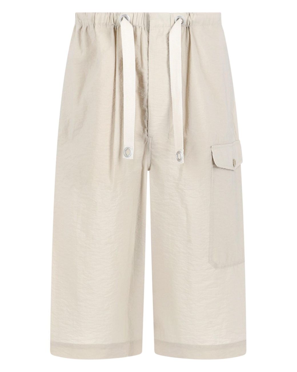 Lemaire White Shorts Cargo for men