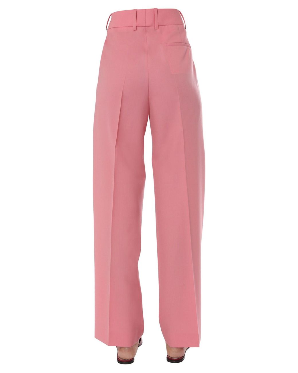 PANTALONI MASCHILI IN COTONE CON PINCES di Givenchy in Pink