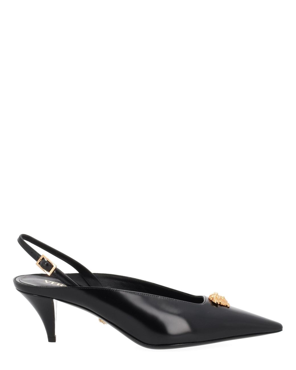 Versace Black Shoe The Jellyfish