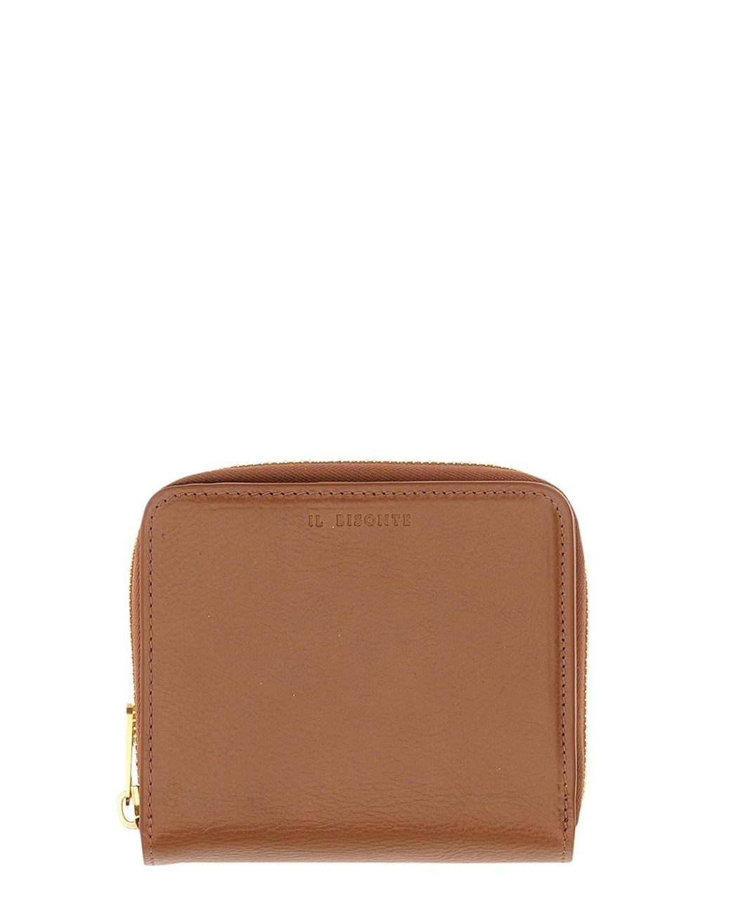Il Bisonte Brown Leather Wallet