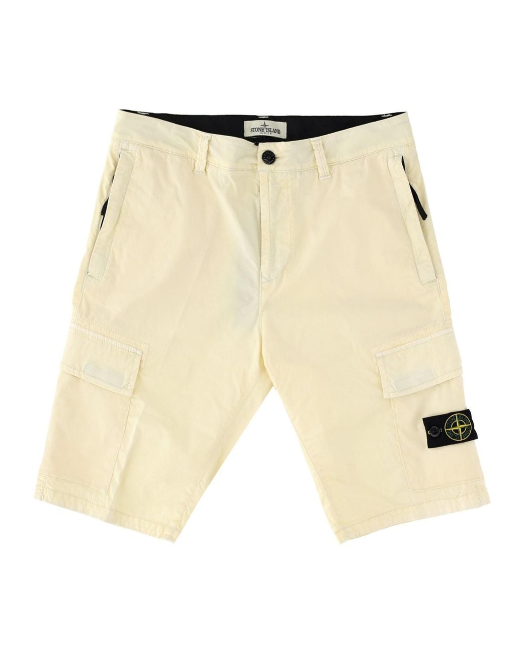 Stone Island Natural Cargo Bermuda_Regular Tapered Fit
