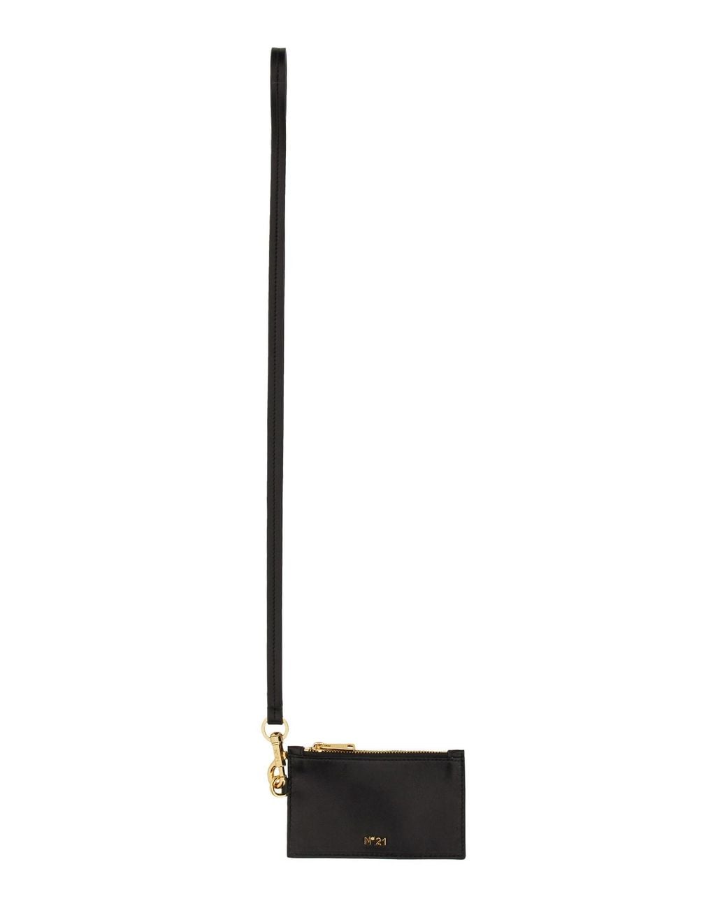 N°21 White Nº21 Removable Shoulder Strap Card Holder