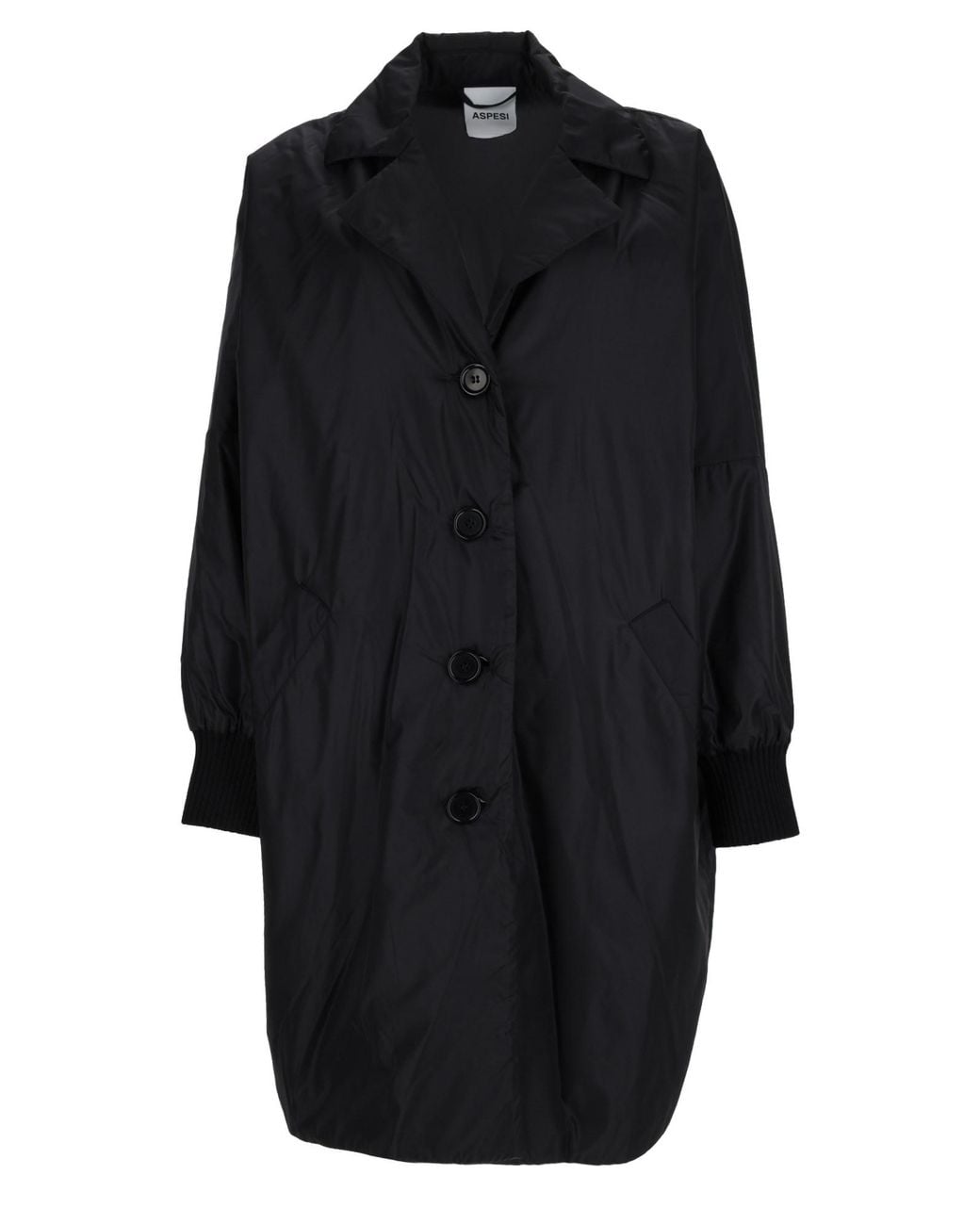 Aspesi Black Cappotto