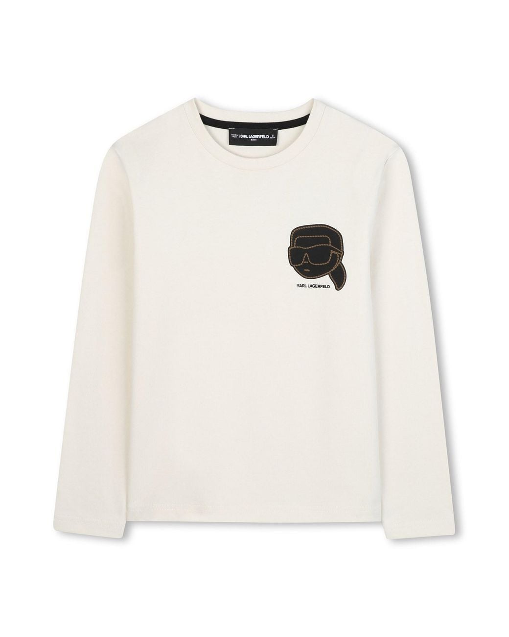 Karl Lagerfeld White T-Shirt With Logo