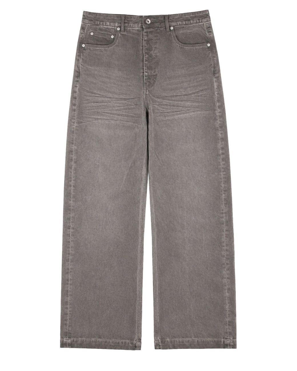 Rick Owens Gray Jeans "Geth" for men