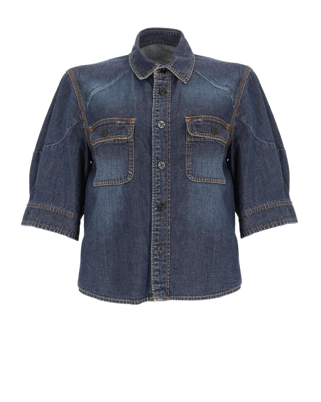 Sacai Blue Camicia