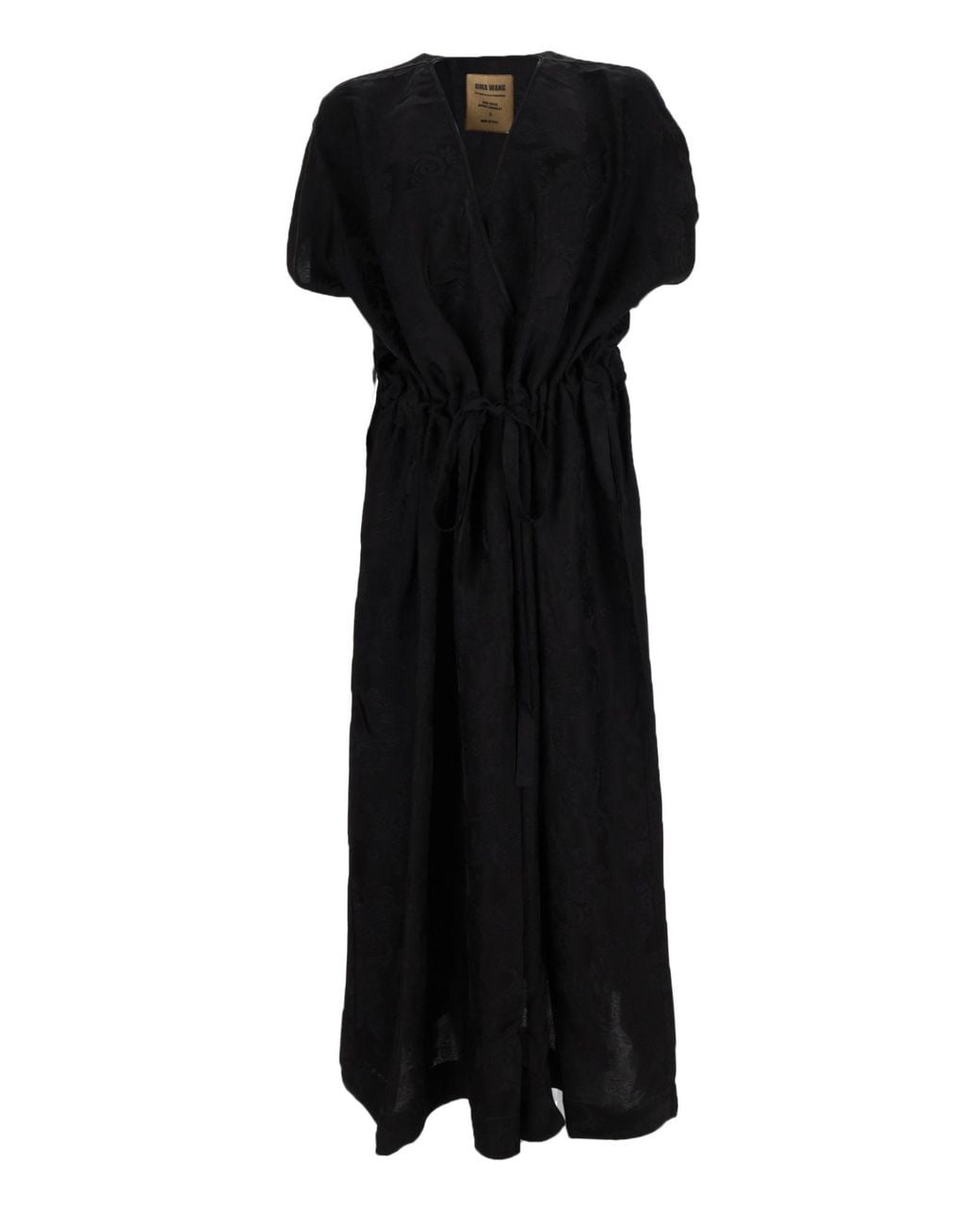 Uma Wang Black Abito "Acre"