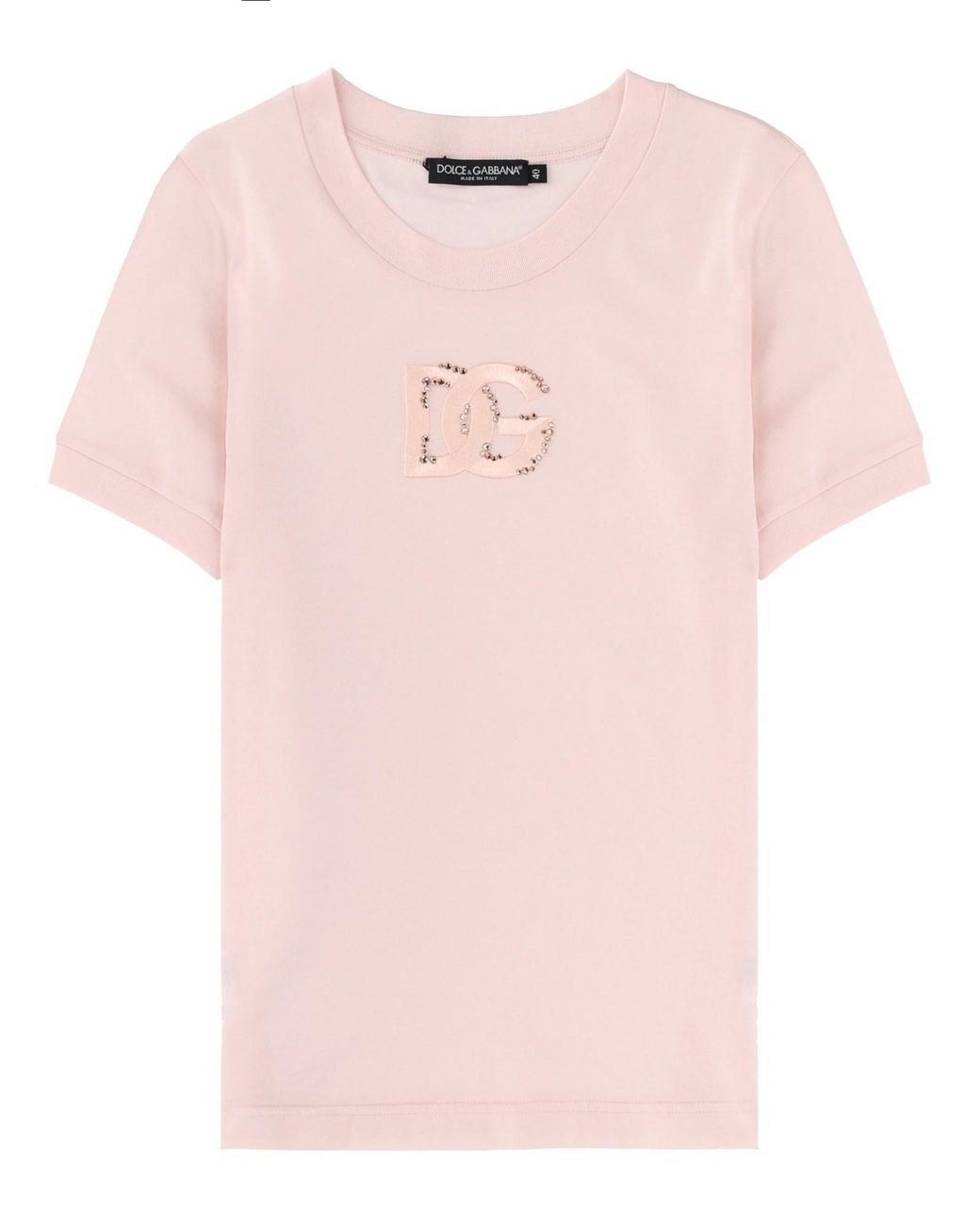 Dolce & Gabbana Pink Dolce & Gabbana T-Shirt With Logo
