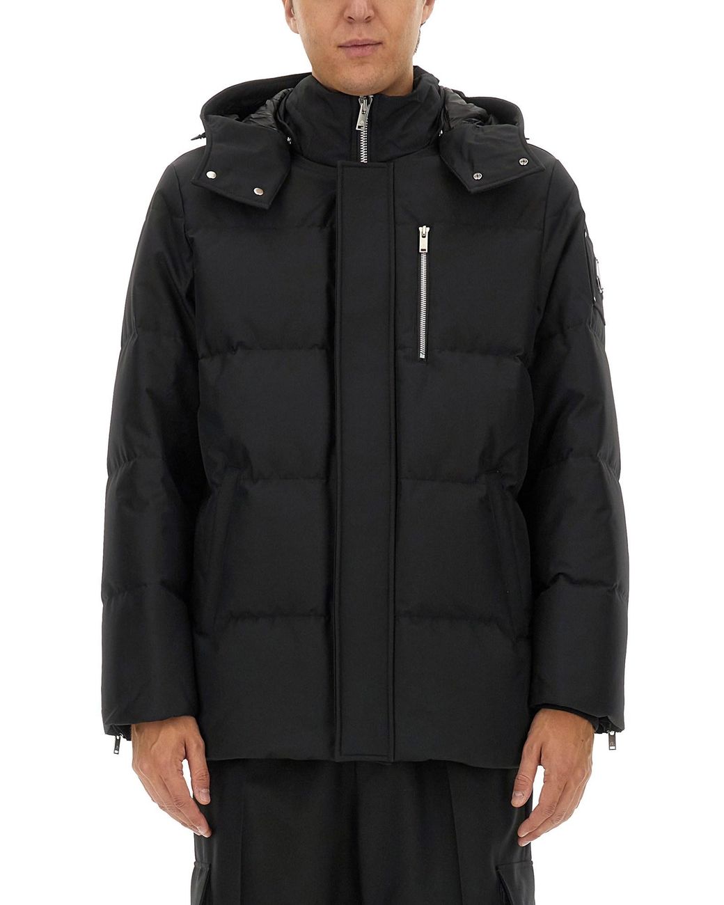 Giacca "Cloud 3Q" di Moose Knuckles in Black da Uomo