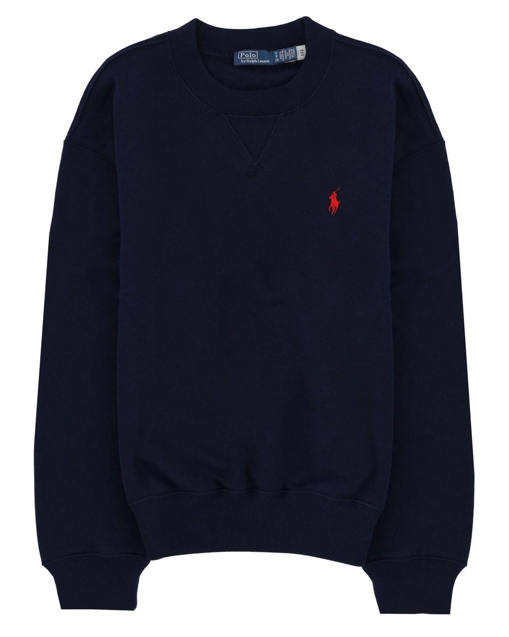Polo Ralph Lauren Blue Felpa Con Logo