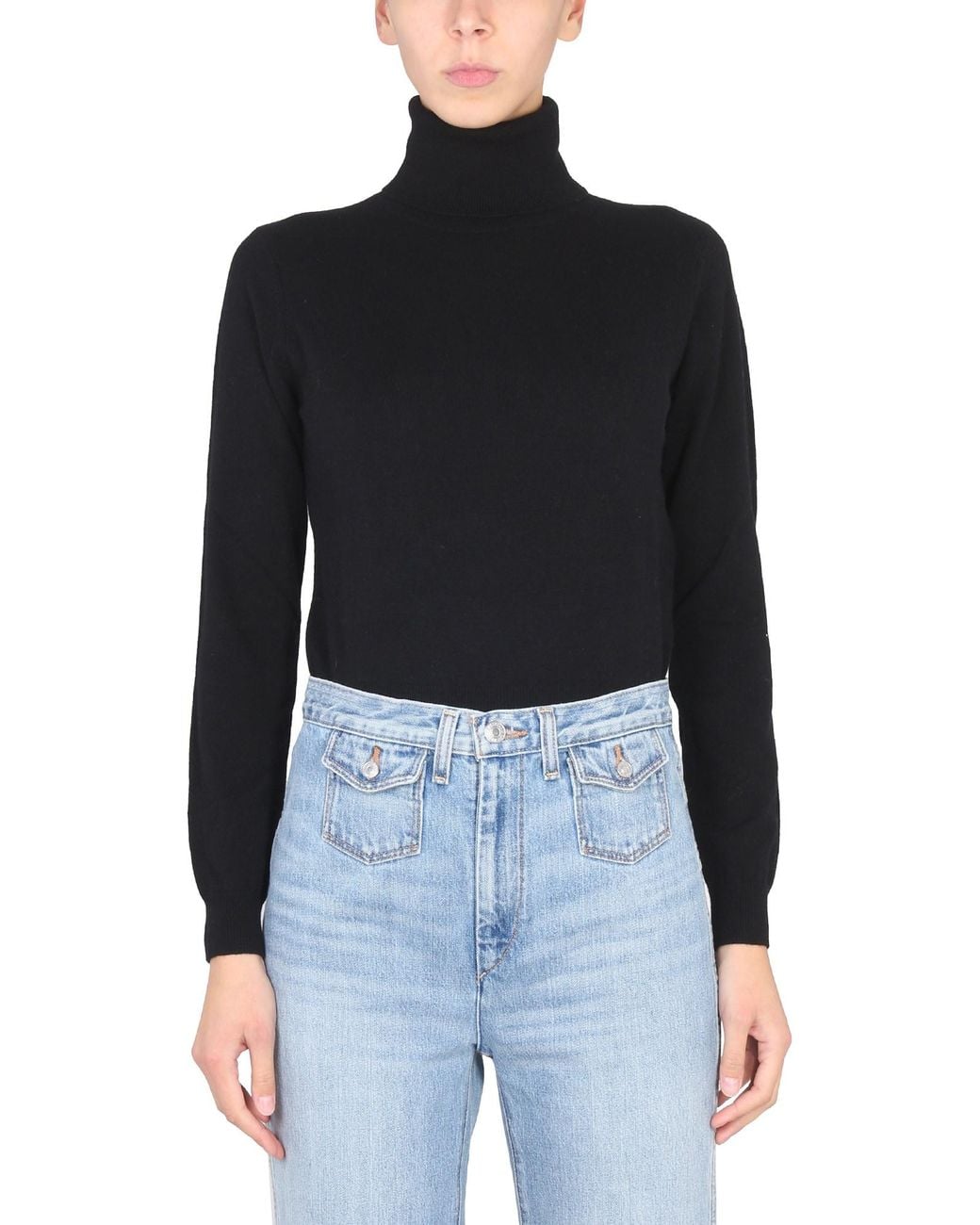 Ballantyne Black Turtleneck Shirt