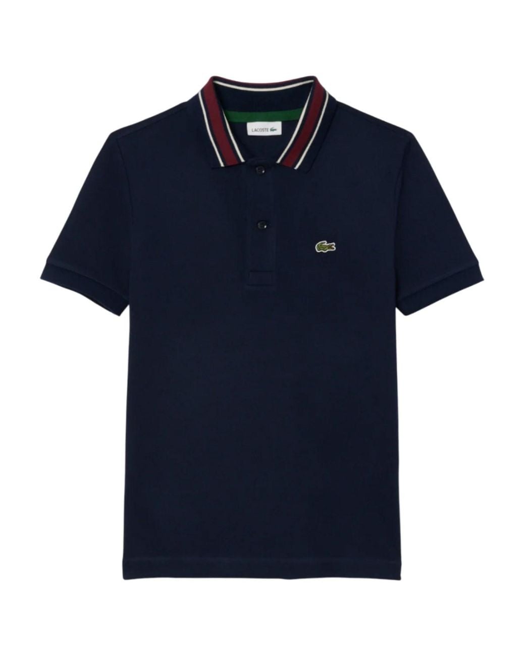 Lacoste Blue Polo Shirt "Petit Pique"