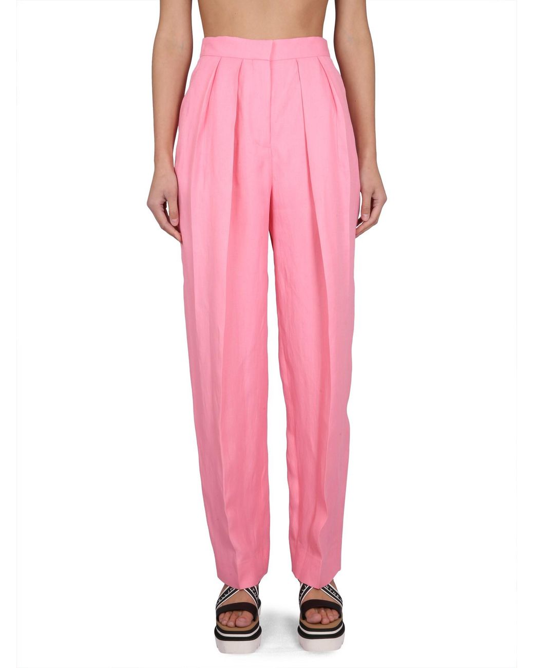 Stella McCartney Pink Carrot Fit Pants