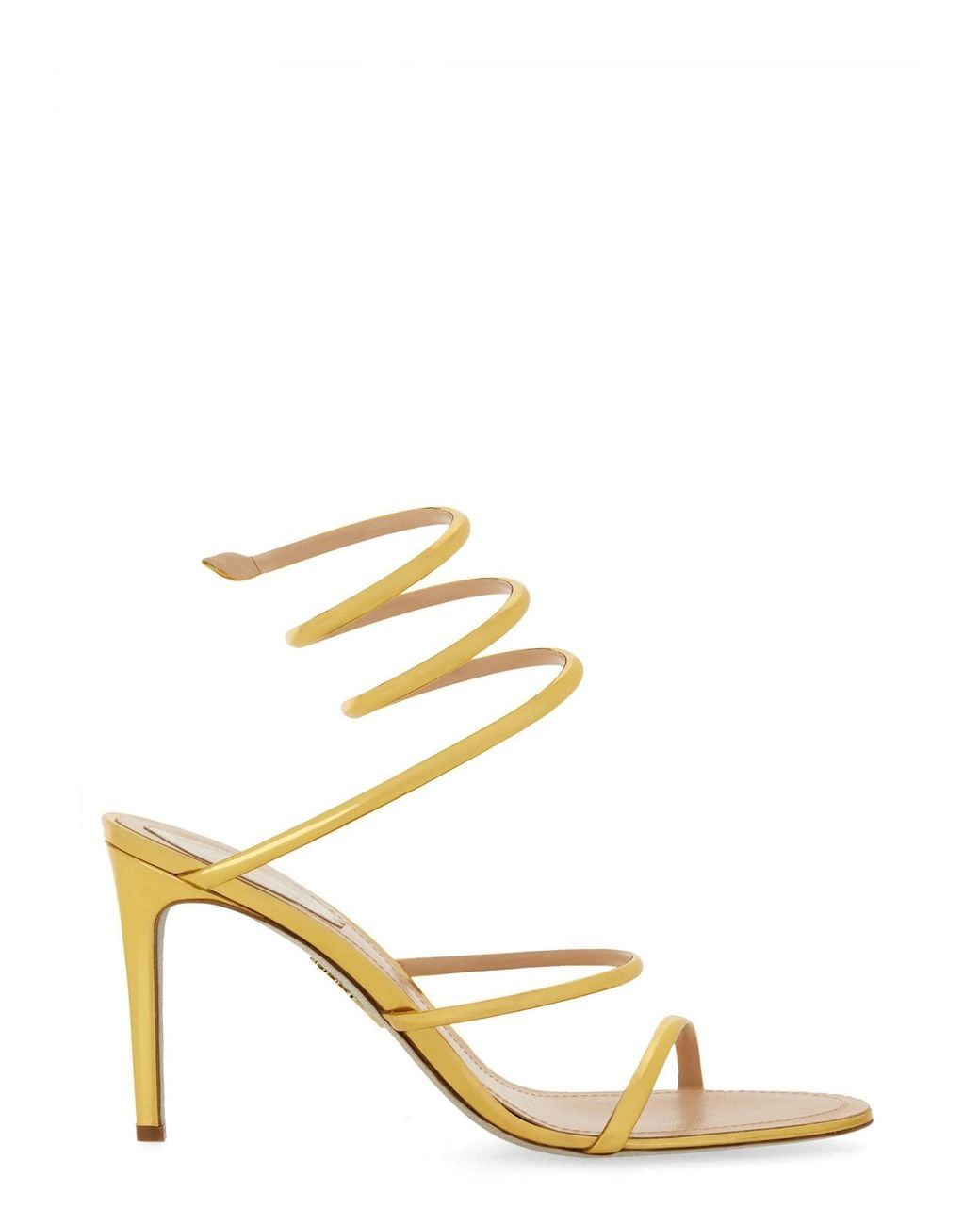 Rene Caovilla Metallic Sandals