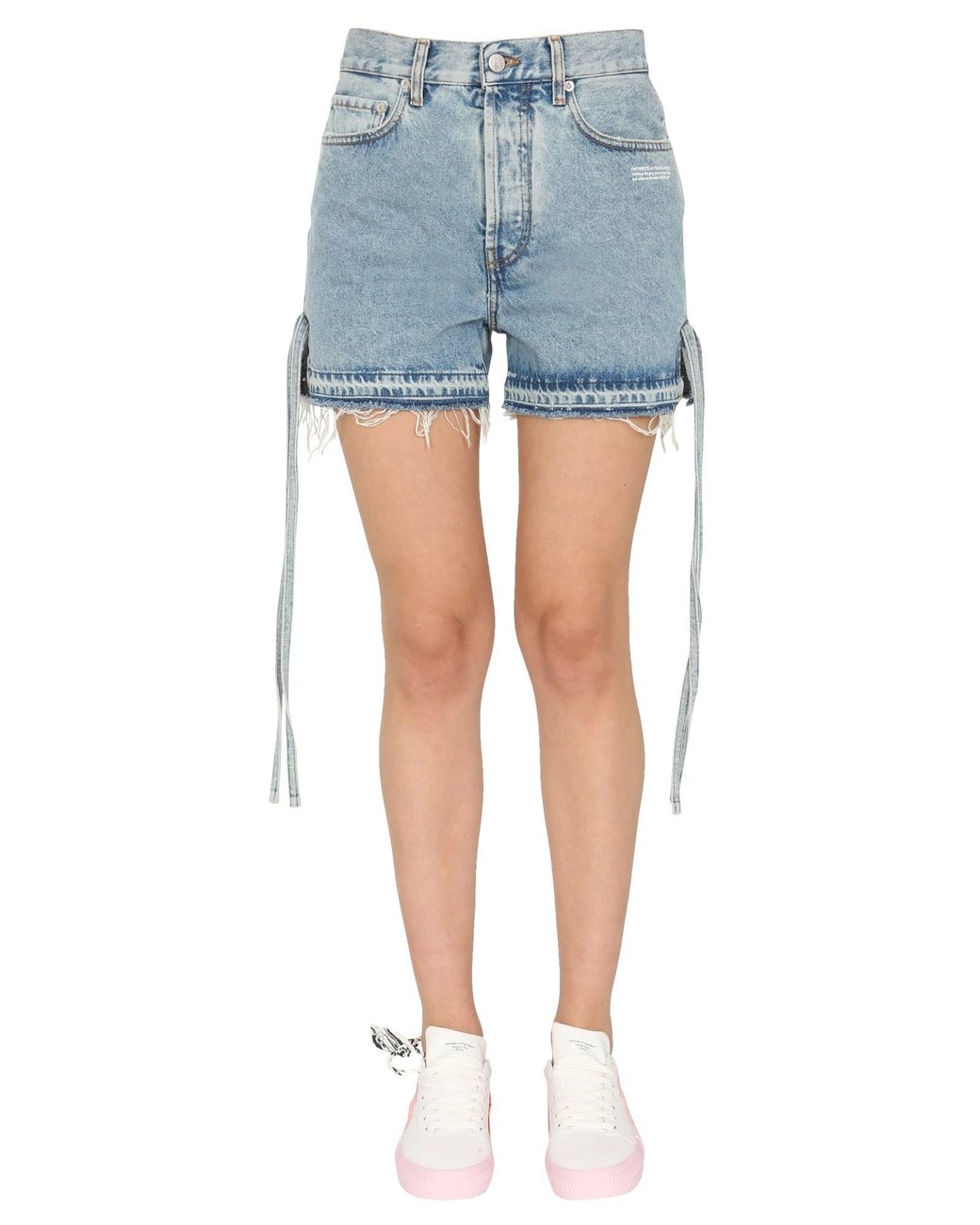 Off-White c/o Virgil Abloh Blue Denim Shorts